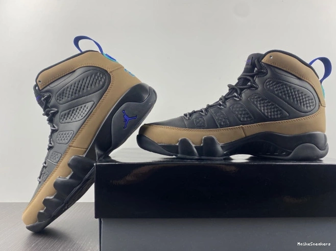 MaikeSneakers Retro Jordan 9 Concord Olive CT8019-034 Air 0705